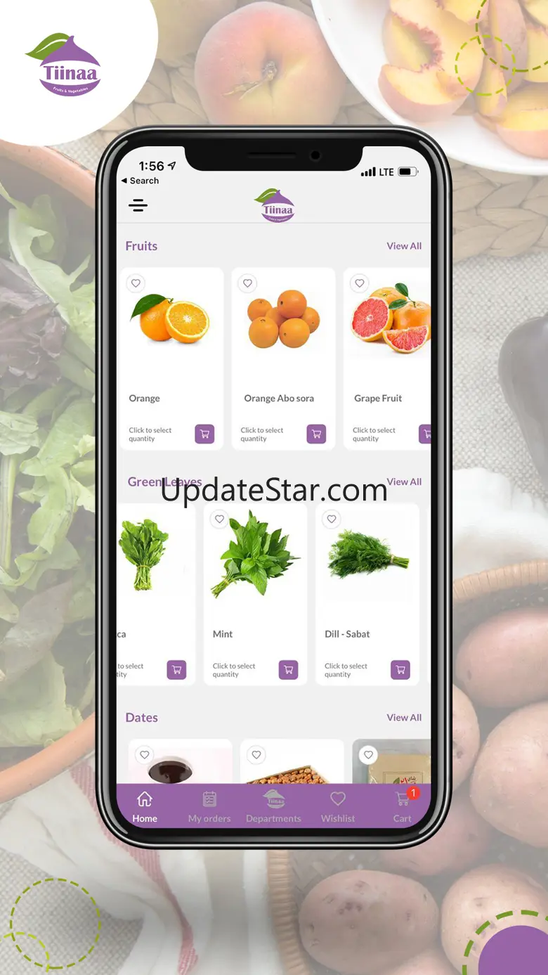 Tiinaa for fruit & vegetables 1.0.5