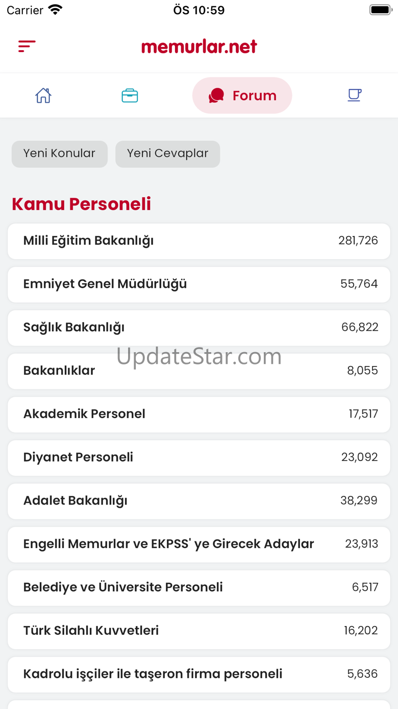 Memurlar.net: Maaş, Ilan, Kamu 11.6.24