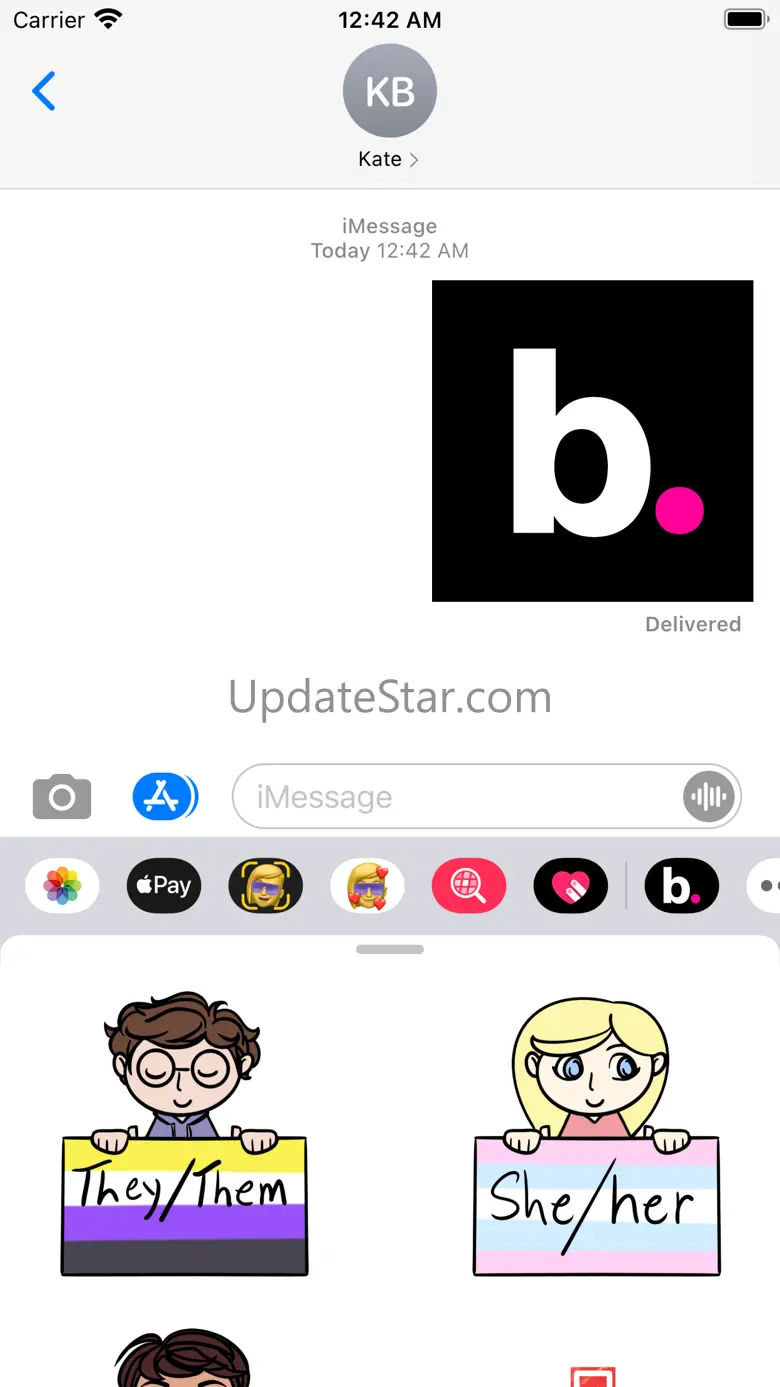 believr sticker pack 2.0