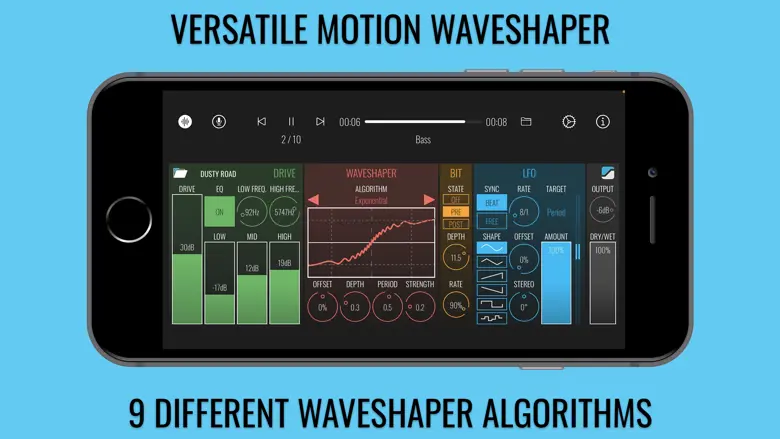 BLEASS Saturator AUv3 Plugin 1.0
