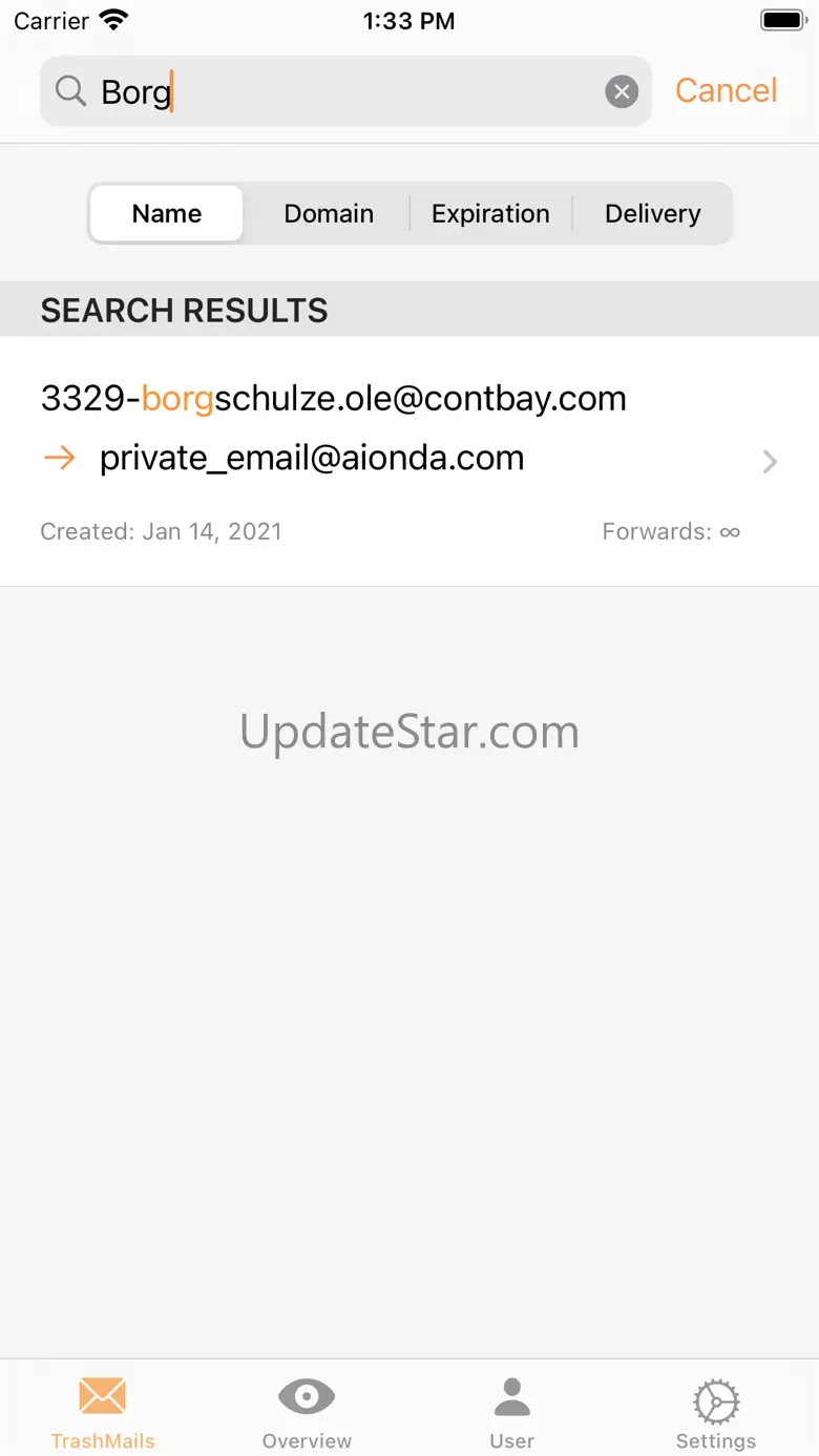 TrashMail.com 2.1