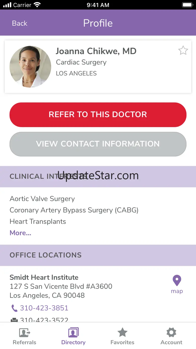 Cedars-Sinai Refer 1.8.0
