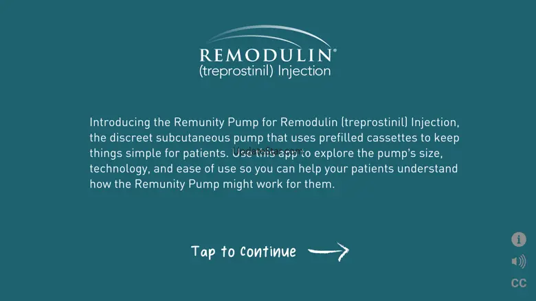 Remunity Pump for Remodulin 1.13
