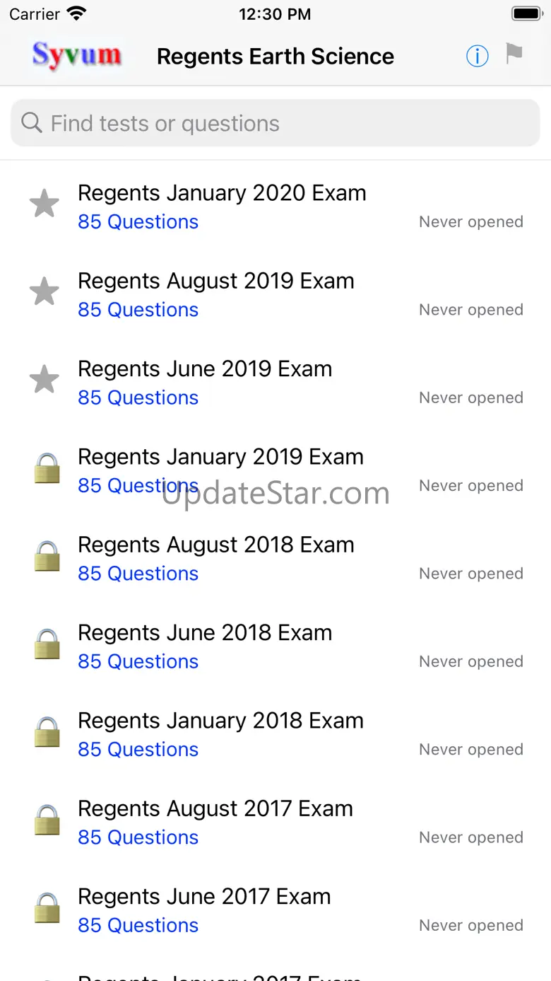 Regents - Earth Science 1.0