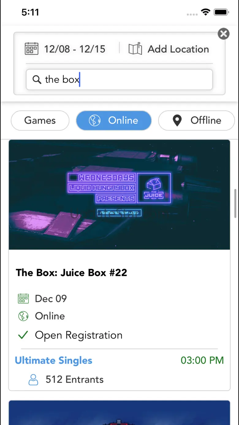 Gym - start.gg app client 2.1