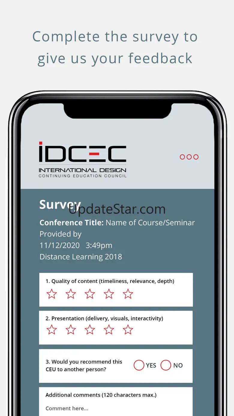 IDCEC Mobile Attendance App 1.0.16