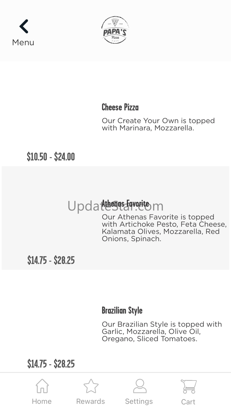 Papas Pizza Cafe 3.0.4