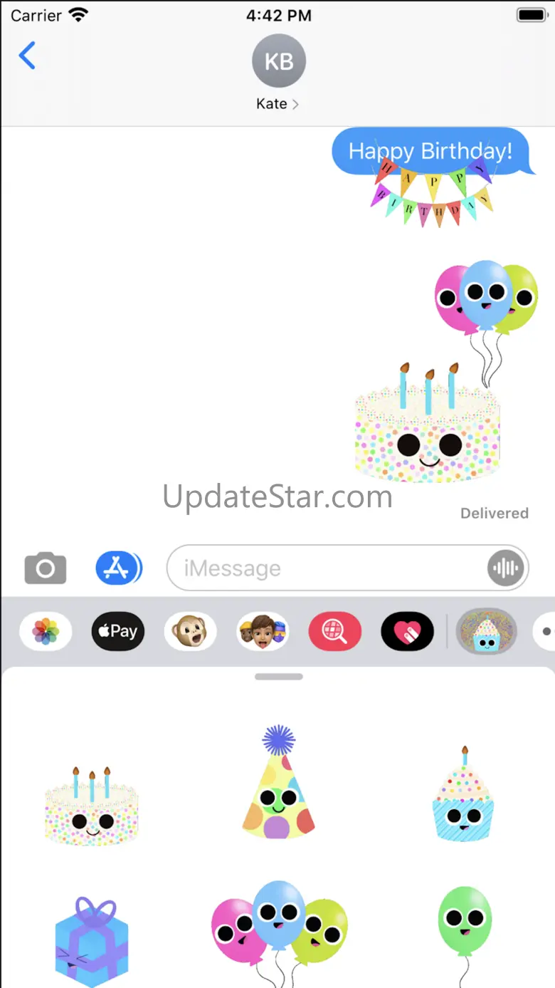 Birthday Bash Stickers 1.0
