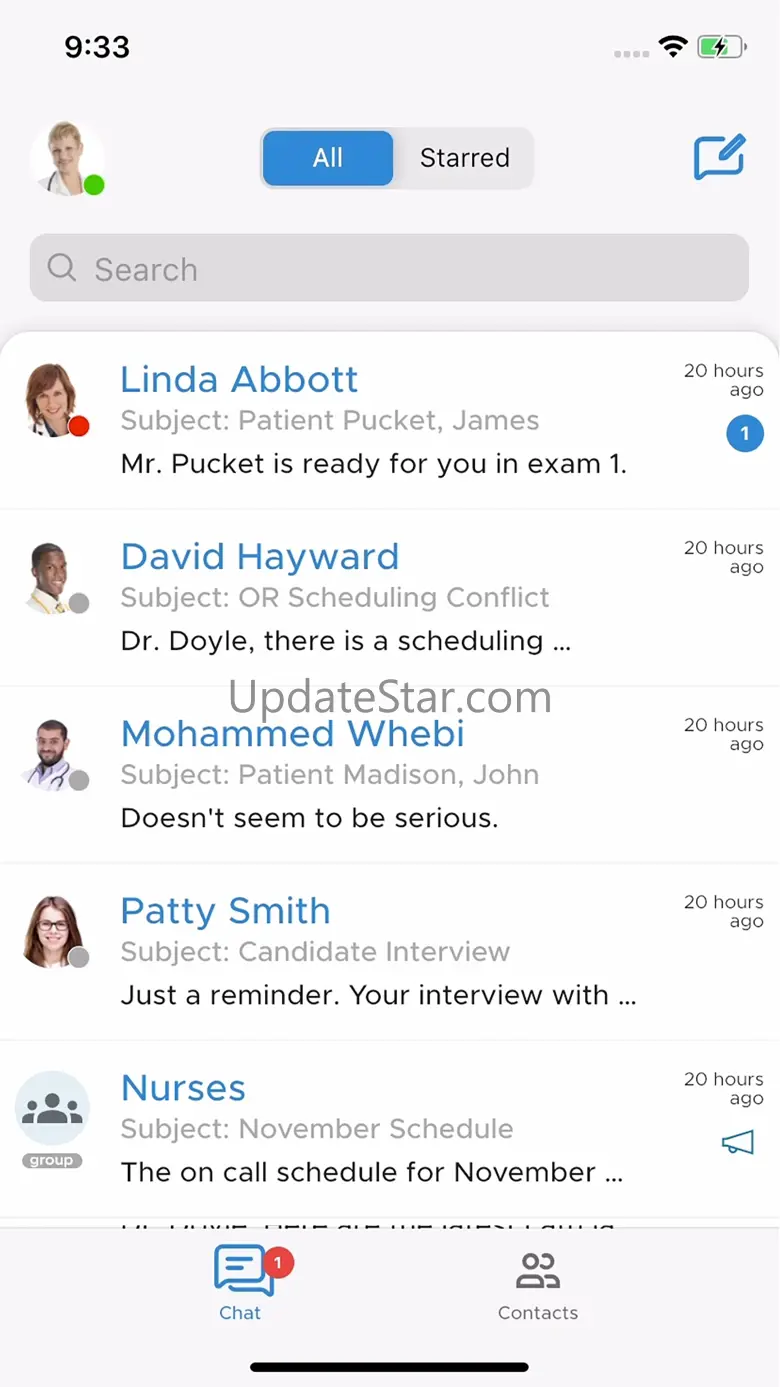 QliqCHAT Secure Texting 320