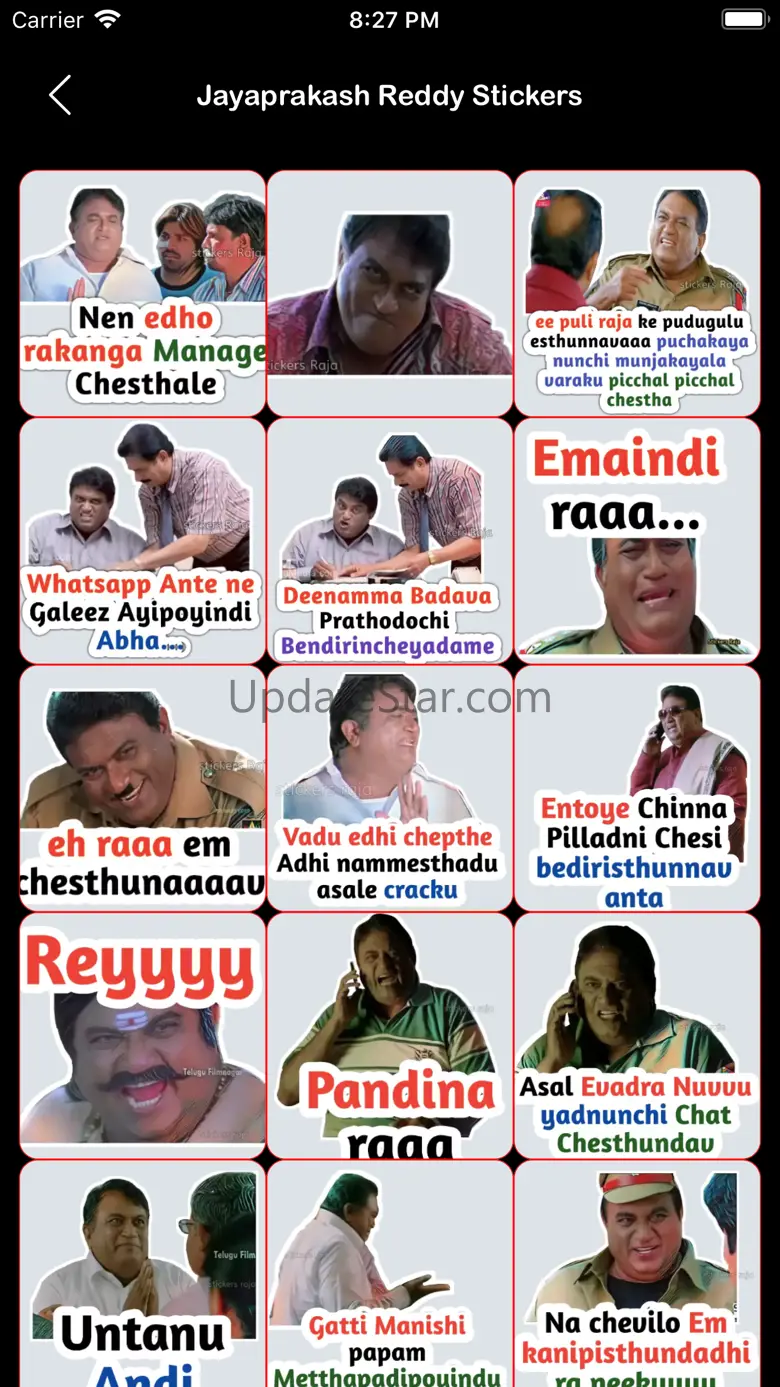 Stickers Mama: Telugu Stickers 2.2