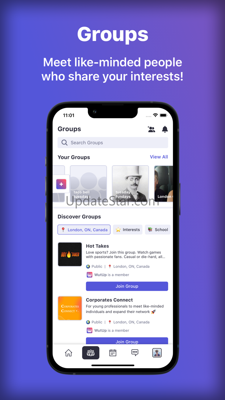 WutUp - Social Hangout App 2.0.4