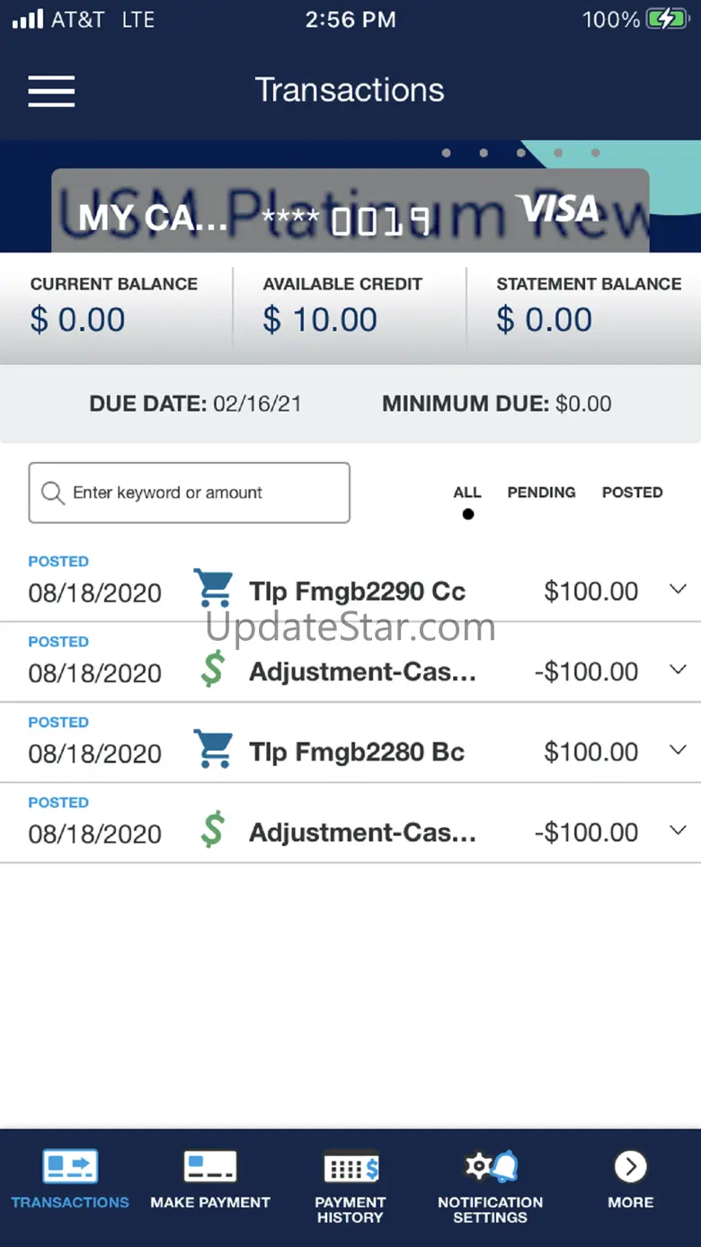 UCU Credit Cards 38.0.1