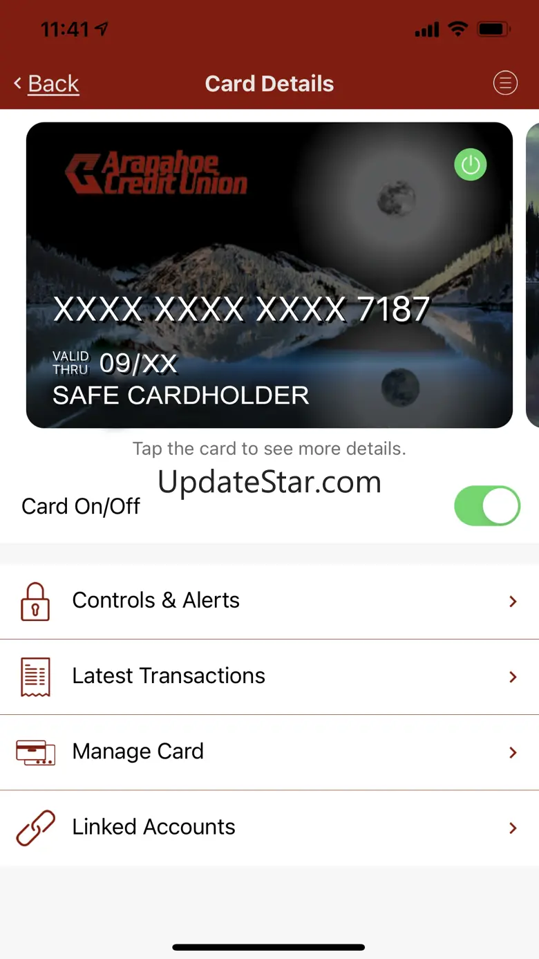 Arapahoe CU Card Control 3.11.4