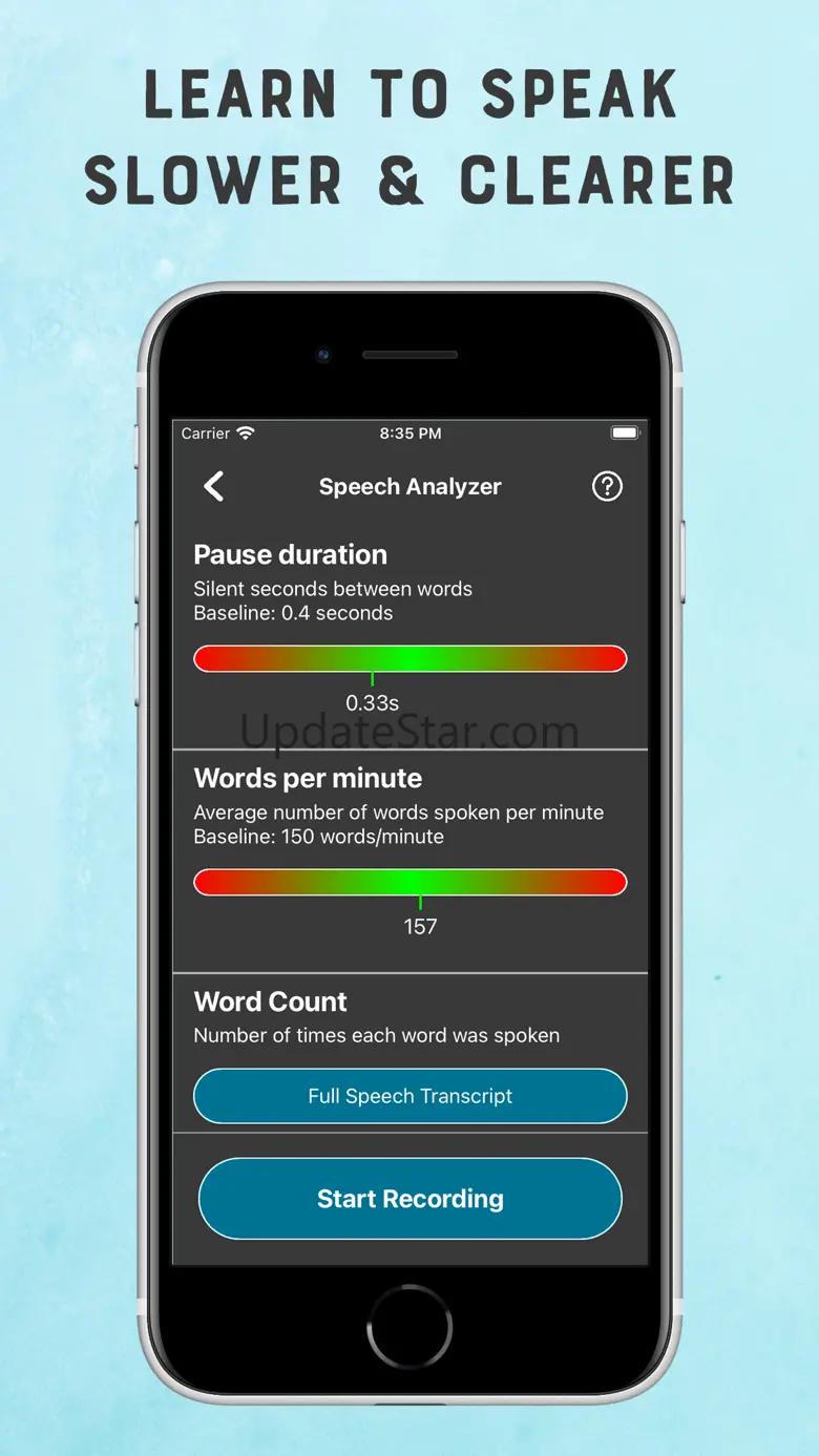 Speech Analyzer
