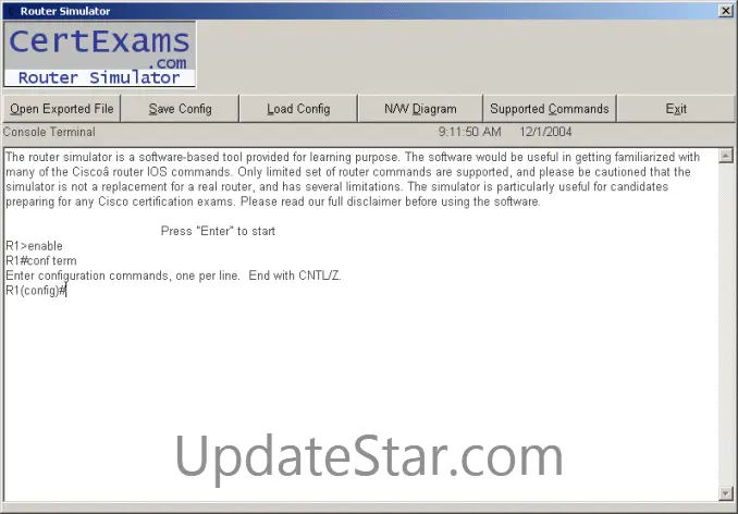 CertExams.com CCNA Network Simulator. 2.0