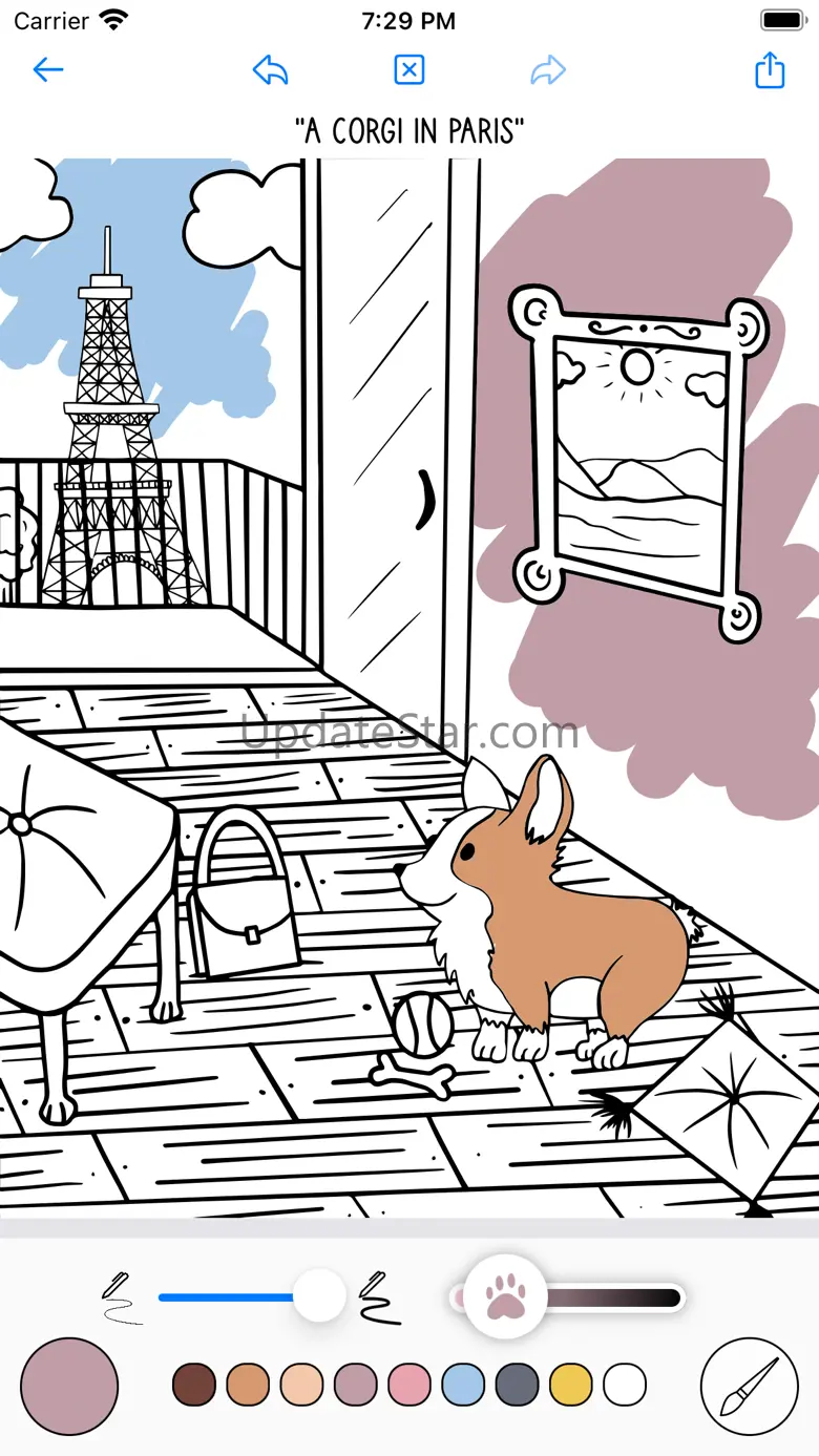 Corgi Coloring 1.43