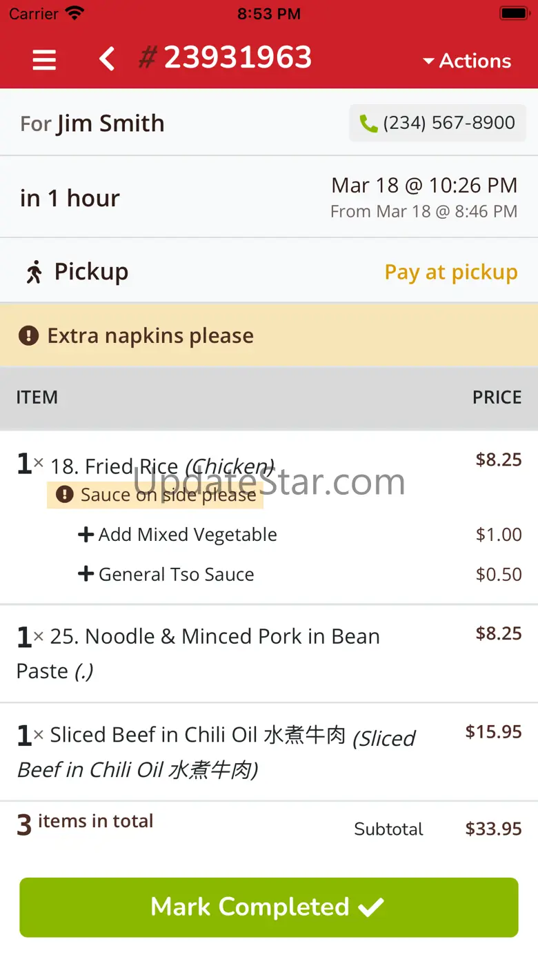 Chinese Menu Online Manager 2.3.3