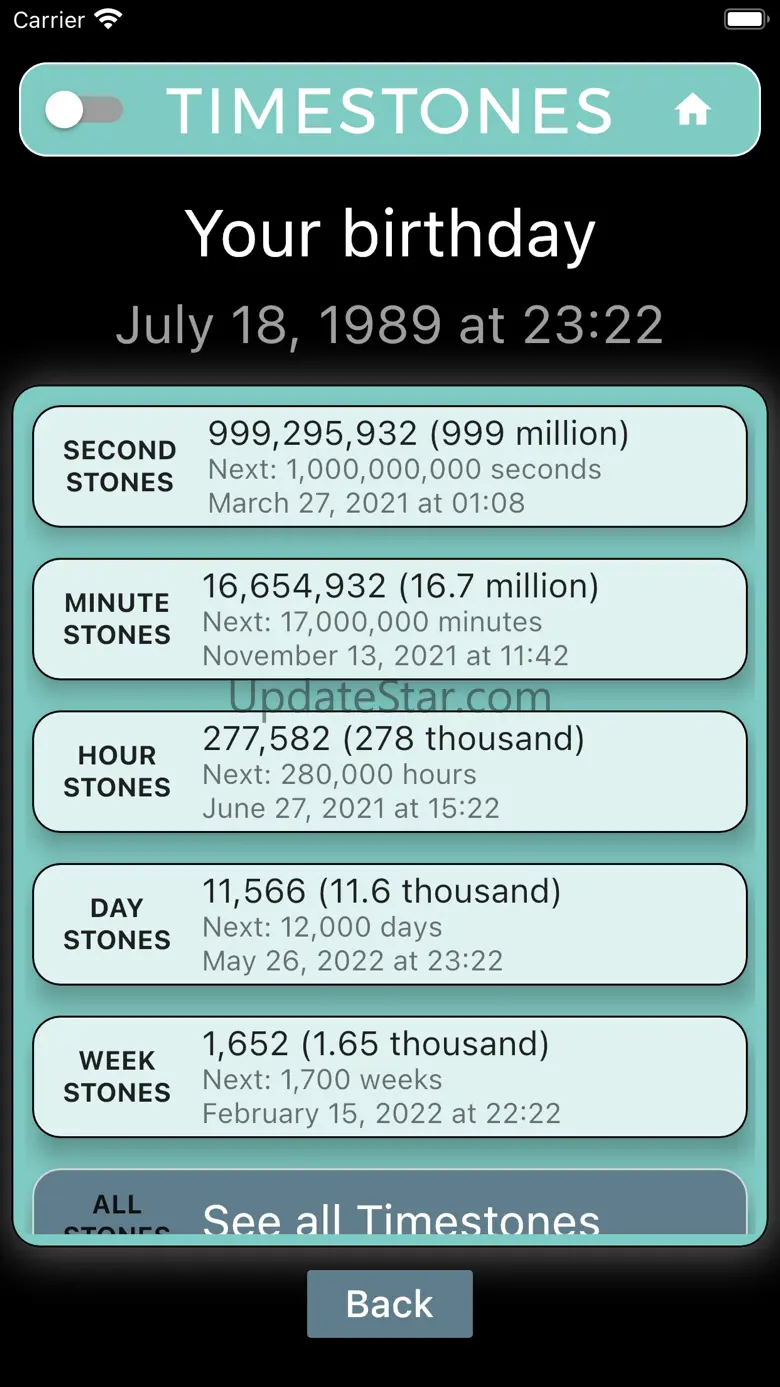 Timestones 1.0