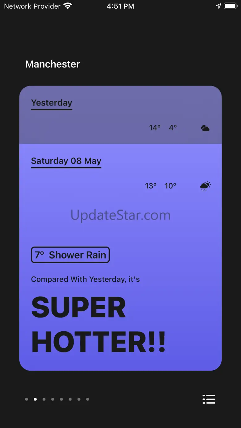 YesterWeather: Feels Comparing 1.3.1