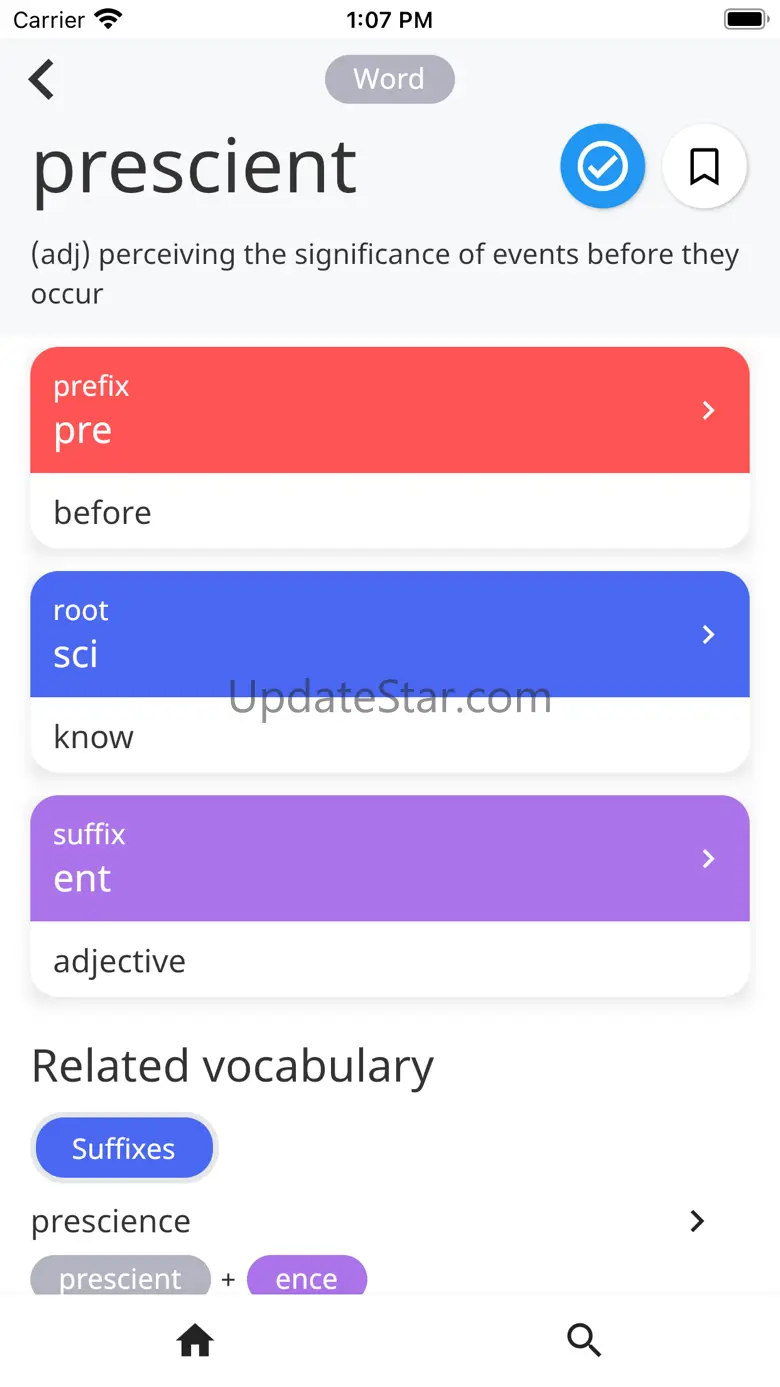 WordBranch -Prefix/Root/Suffix 1.0.41