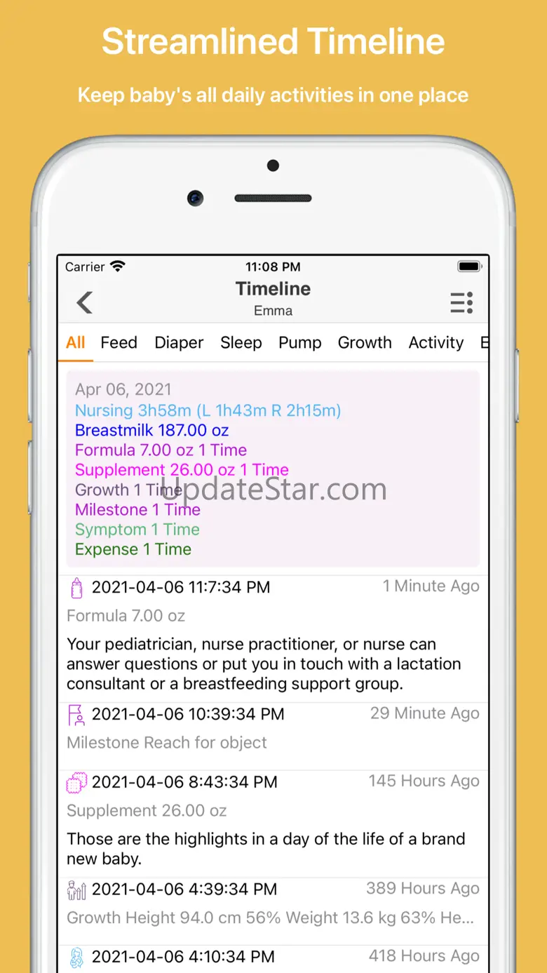 Baby Tracker: Newborn Growth 6.91