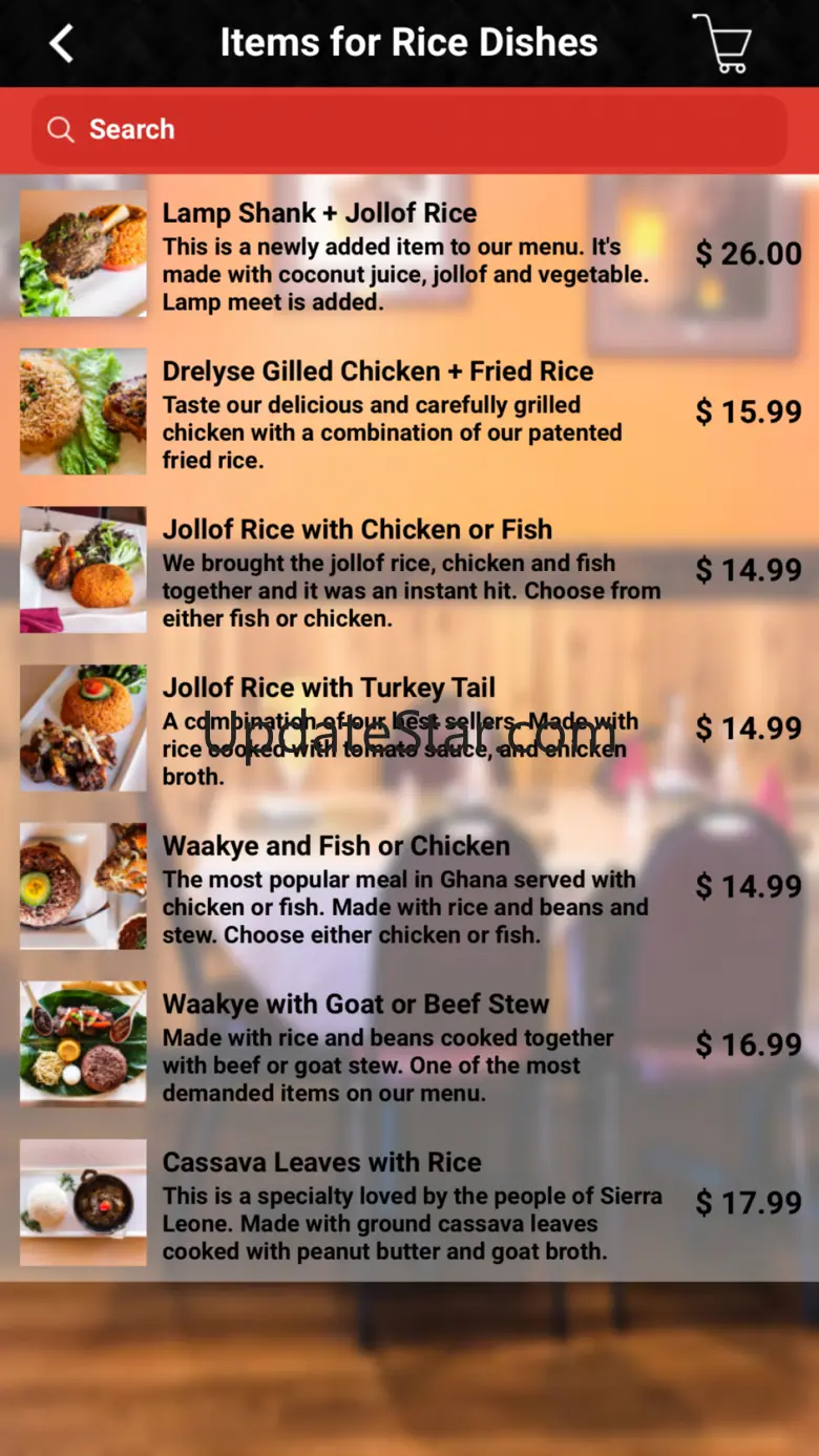 Drelyse African Restaurant 1.0.1