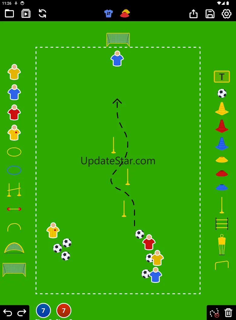 Coach Tactic Board: Soccer 5.0