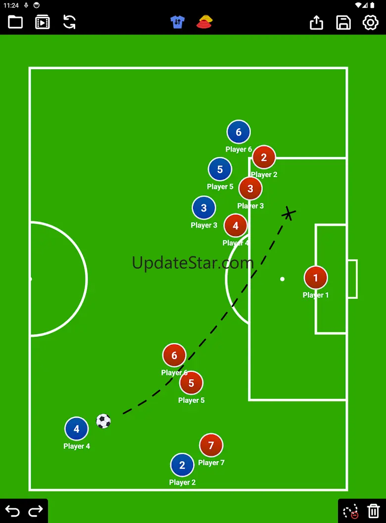 Coach Tactic Board: Soccer 5.0