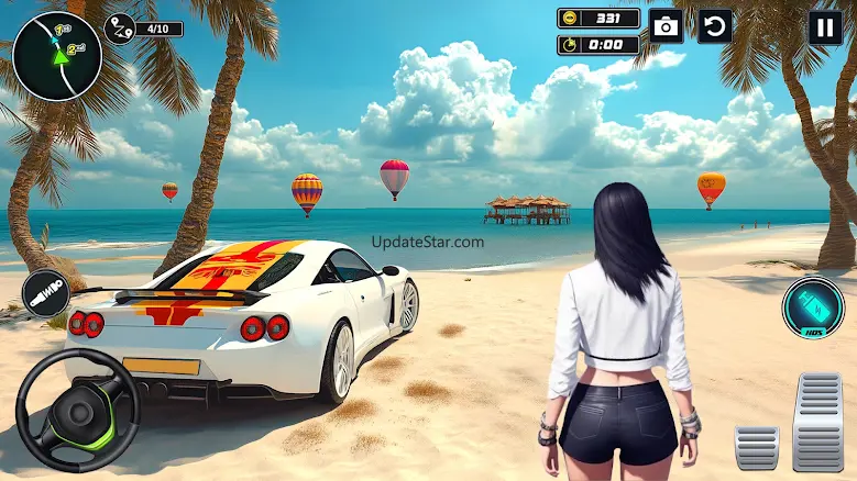 GT Car Race Game -Water Surfer 1.34