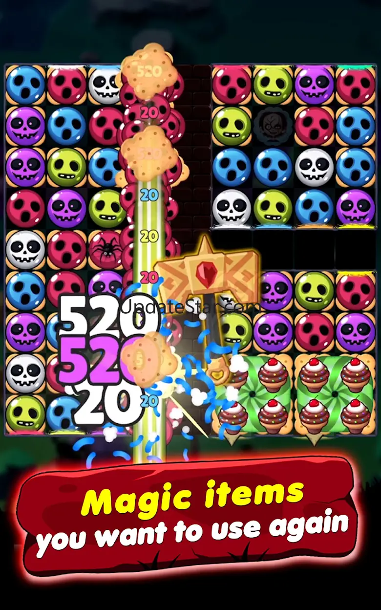Witch Match Puzzle : Halloween 24.0116.00