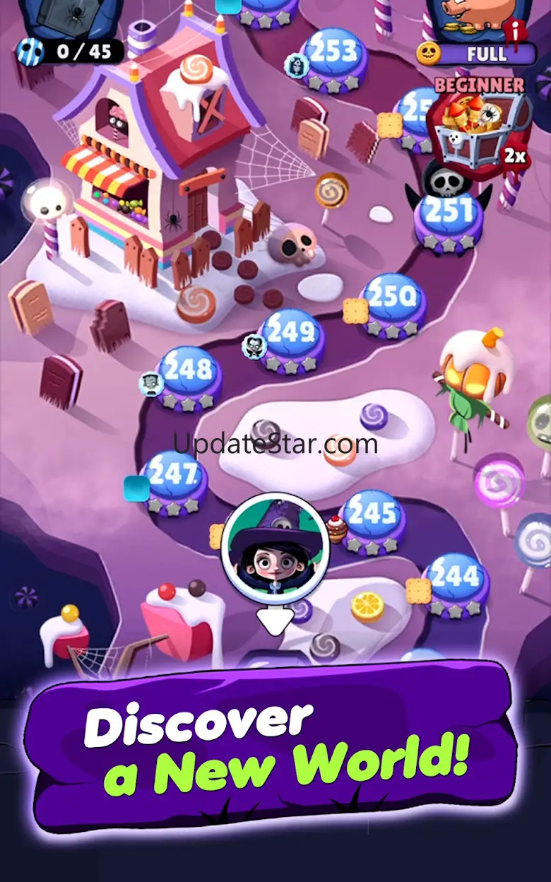 Witch Match Puzzle : Halloween 24.0116.00