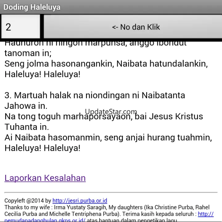 Doding Haleluya Simalungun 2017.09