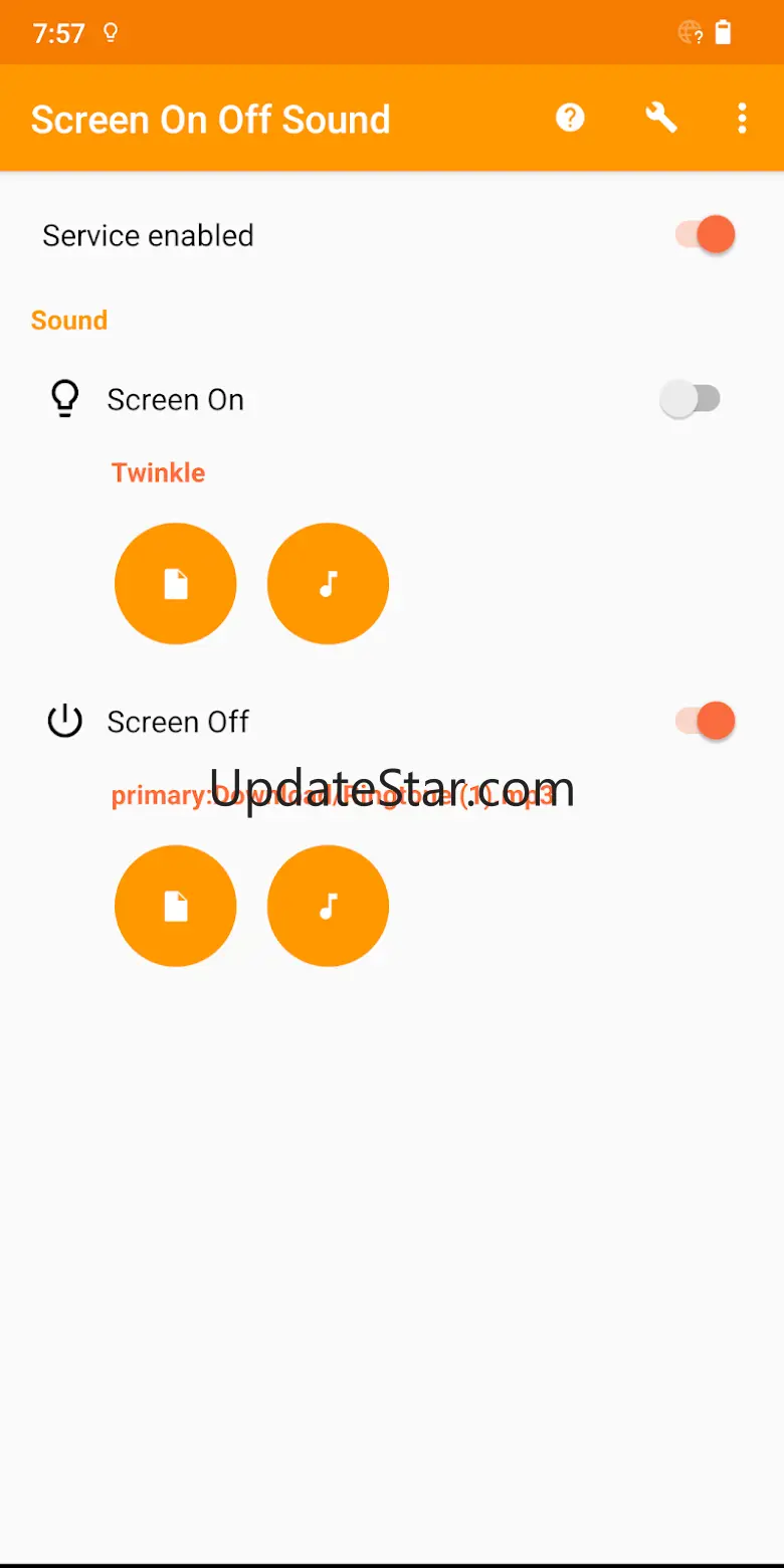 Screen On Off Sound 2.9