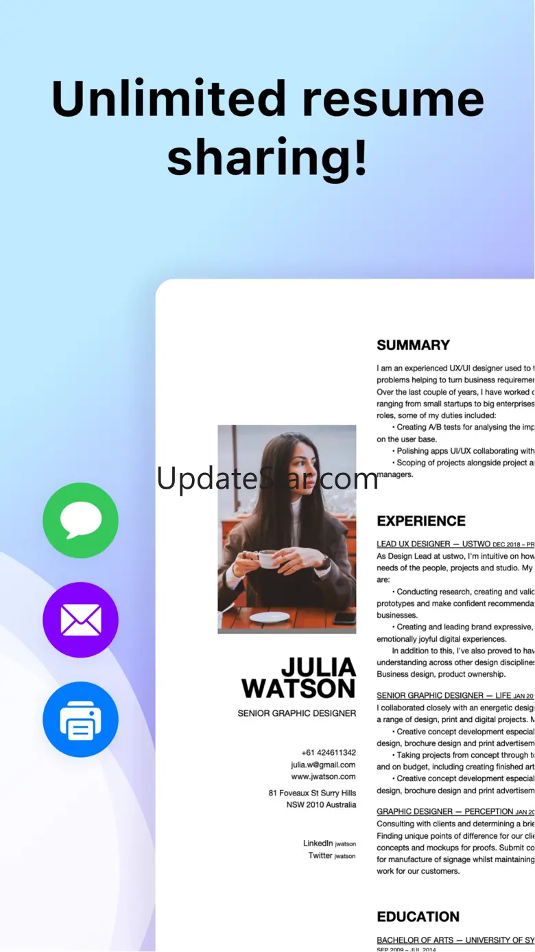 Resume Maker/Builder by Resum8 2.2.1