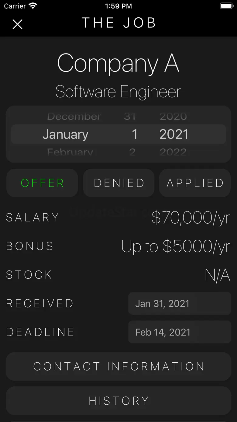 The Job Hunt 1.0.0