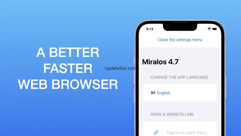 Miralos: Very Fast Web Browser 4.8