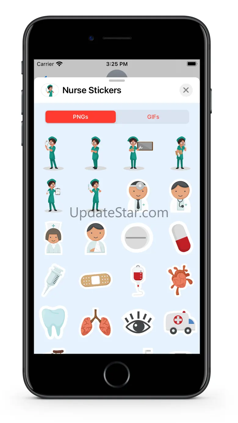 Nurse/Hospital - GIFs Stickers 1.0.5