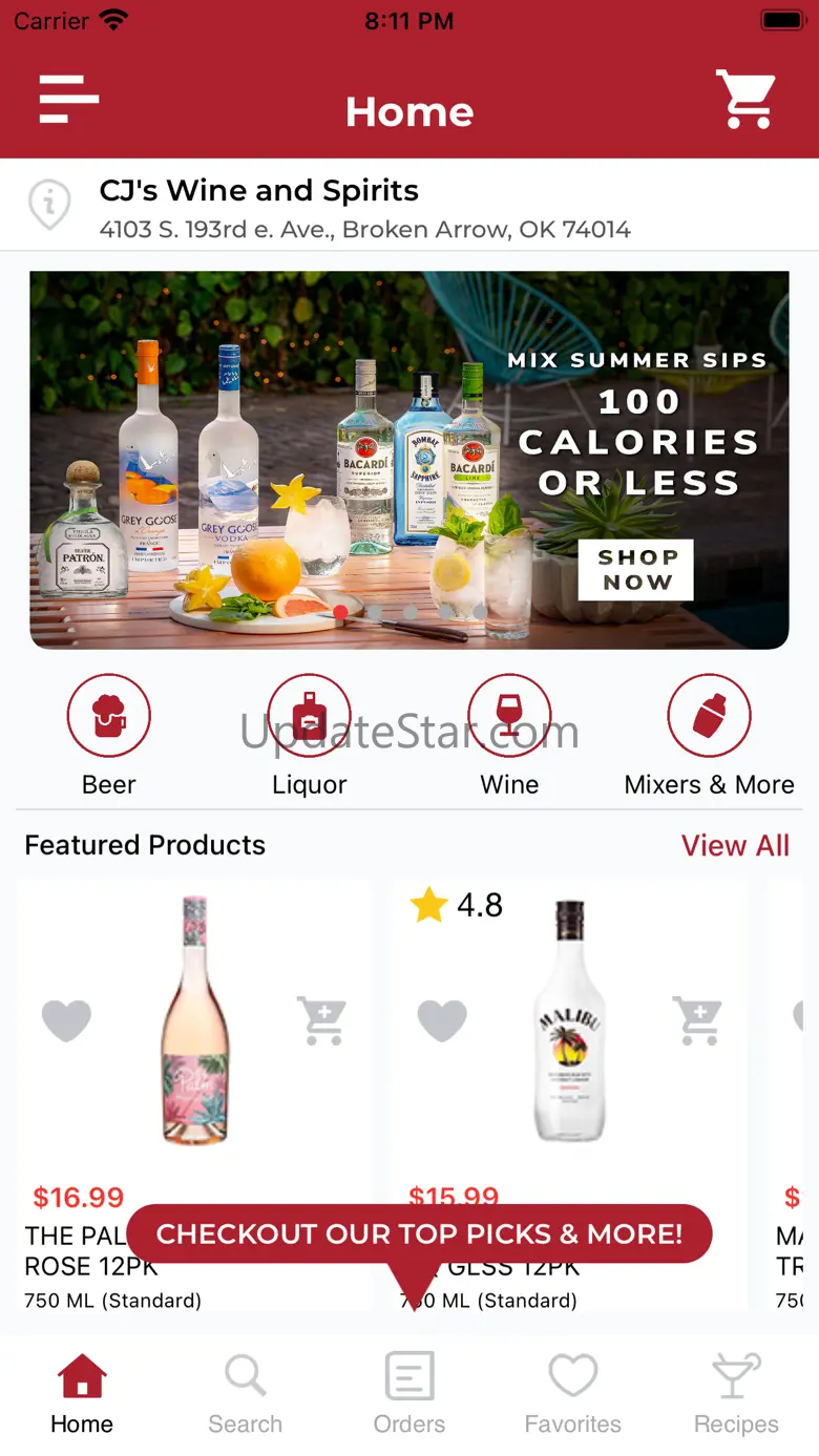 CJ’s Wine & Spirits 11.17.1