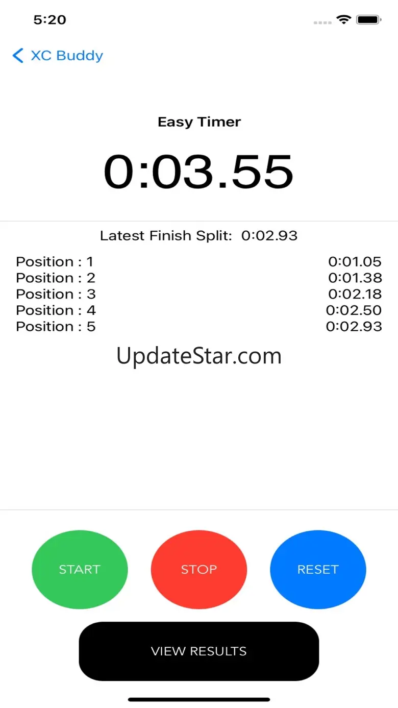 XC Buddy Race Timer 1.9