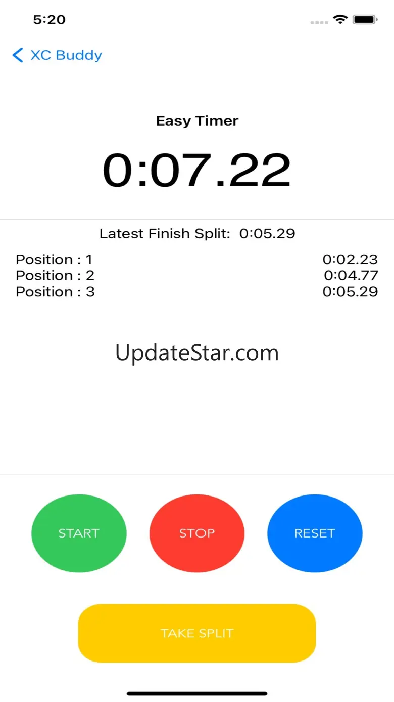 XC Buddy Race Timer 1.9