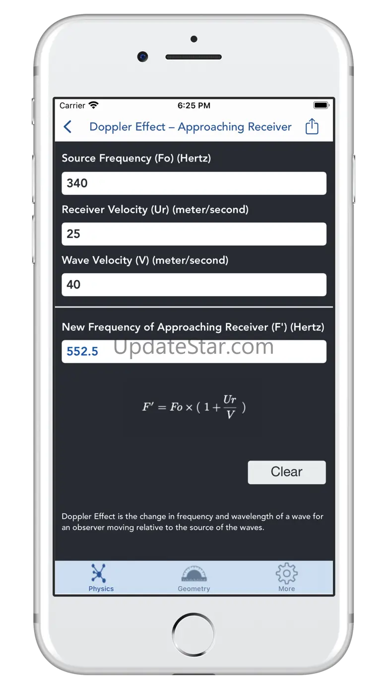 My Physics Calculator lite 1.4