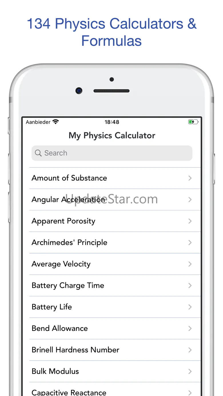 My Physics Calculator lite 1.4