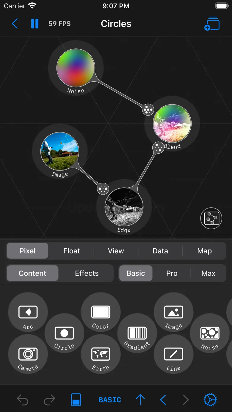 Circles - Node Editor 1.6.0