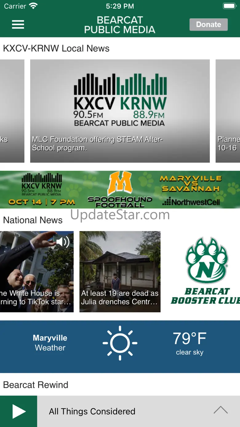 Bearcat Public Media App 4.6.15