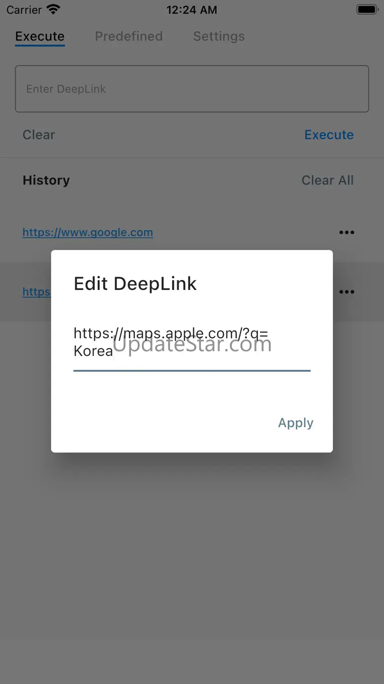 DeepLink Executor 1.1.6