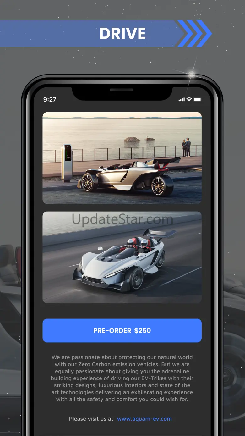 Aquam Electric Vehicles 1.0.4