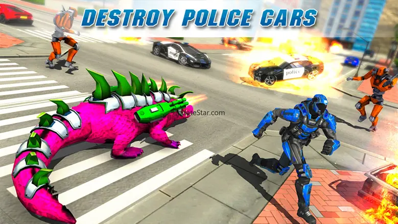 Crocodile Robot Transform Game 1.73