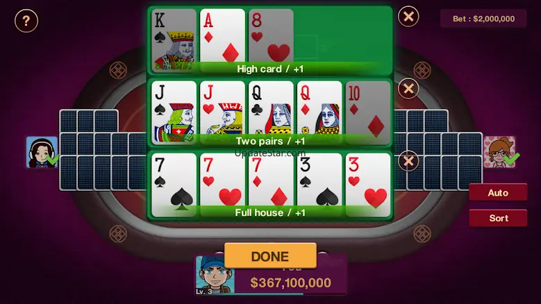 Chinese Poker Offline - Pusoy 1.130