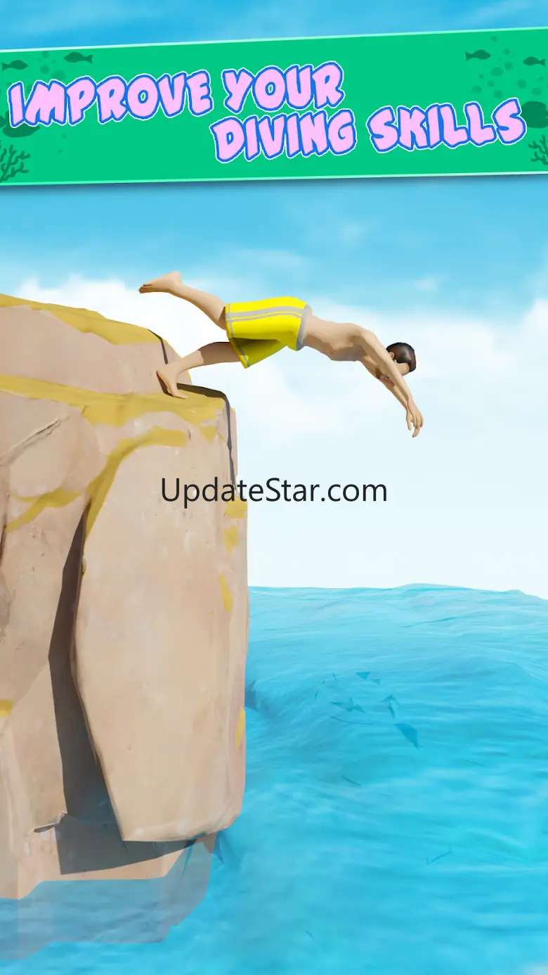 Cliff Flip Diving 3D Flip 2.4