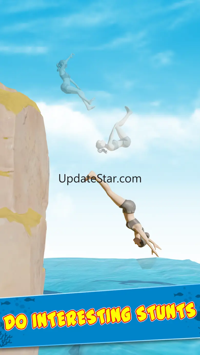 Cliff Flip Diving 3D Flip 2.4